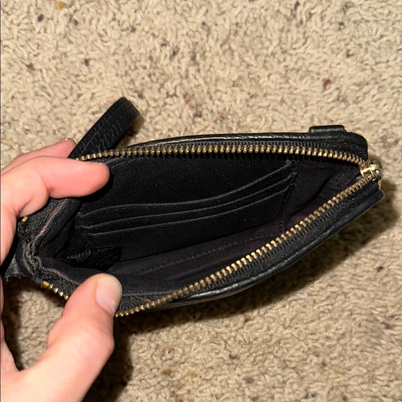 Fossil Black Wristlet with Multicolor Accents - Picture 2 of 3